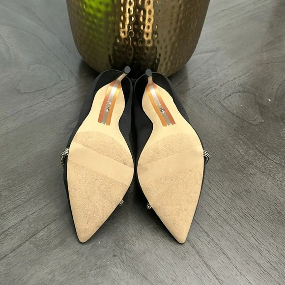SAM EDELMAN  Deela Pointed Toe Heel Black - Picture 3 of 6